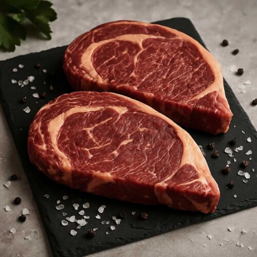 Native Breed Beef Rib Eye Steaks