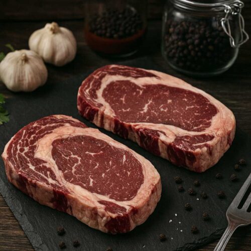 Native Breed Beef Rib Eye Steaks