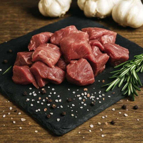 Diced Native Breed Beef - 500g