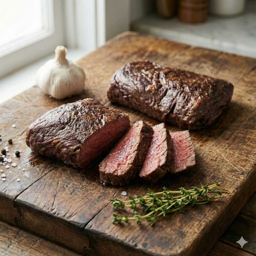 Native Beef Native Breed Beef – Bavette Steak – Grid Iron Meat