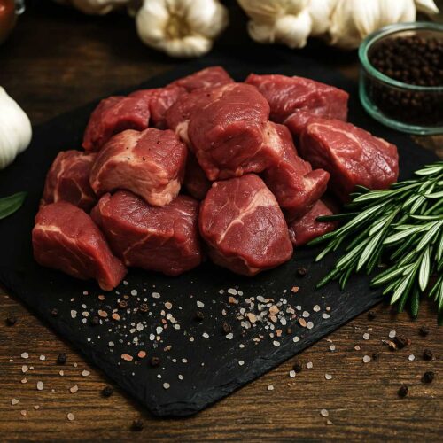 Native Breed Beef Braising Steak - 500g
