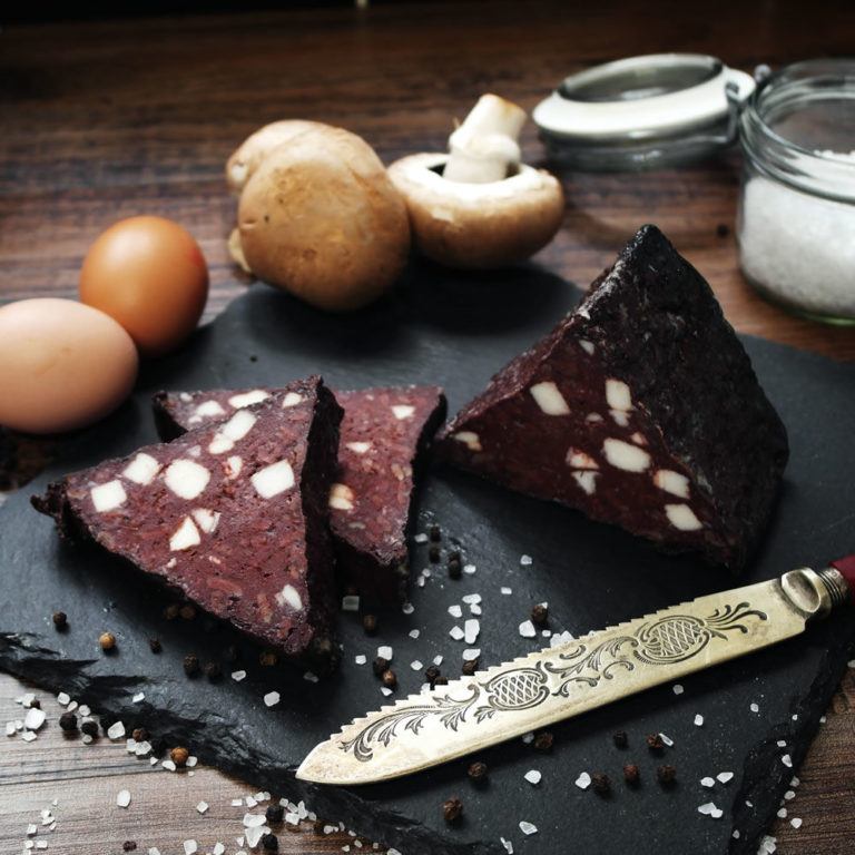 Doreen’s Award Winning Black Pudding Grid Iron Meat