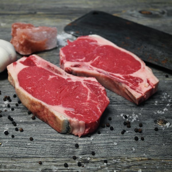 Native Breed Beef Sirloin Steaks (bone in) Grid Iron Meat