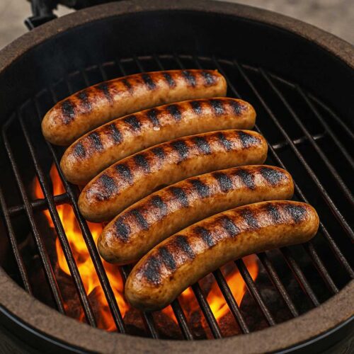 Jumbo Pork Sausages - 10 x 100g - Image 2