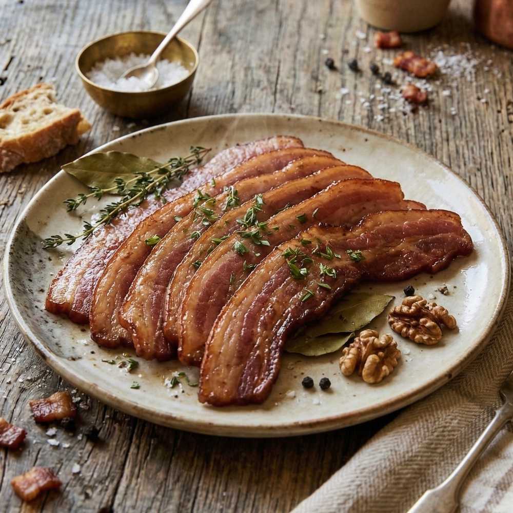 Old Fashioned Smoked Streaky Bacon - 500g - Image 2