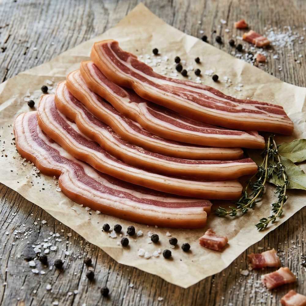 Old Fashioned Smoked Streaky Bacon - 500g