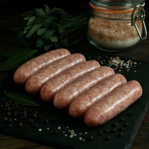 Rare Breed Pork Cumberland Sausages (450g)