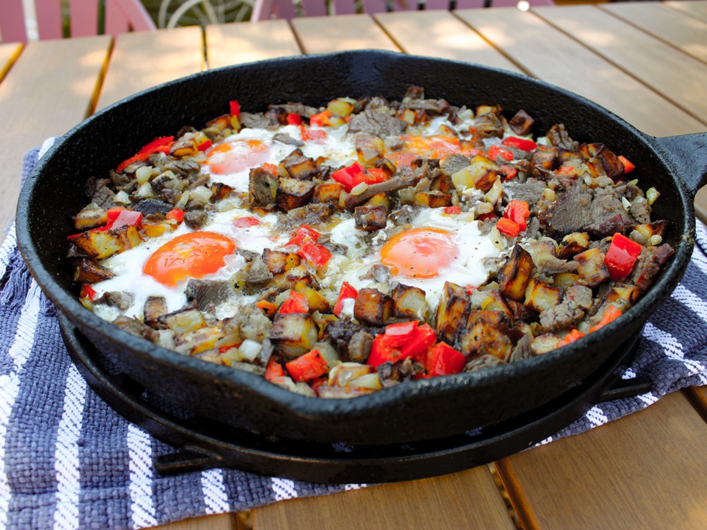 Leftover Brisket Hash Grid Iron Meat