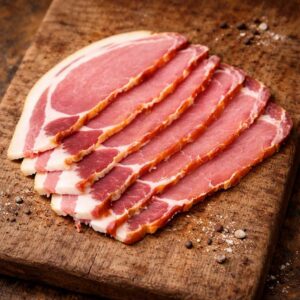 Mount Grace - Dry Cured Smoked Back Bacon - 240g