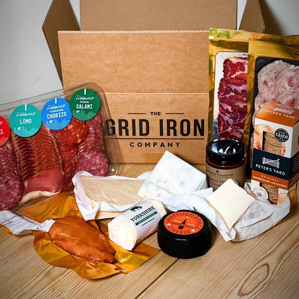 Charcuterie & Cheese Party Platter - Grid Iron Meat