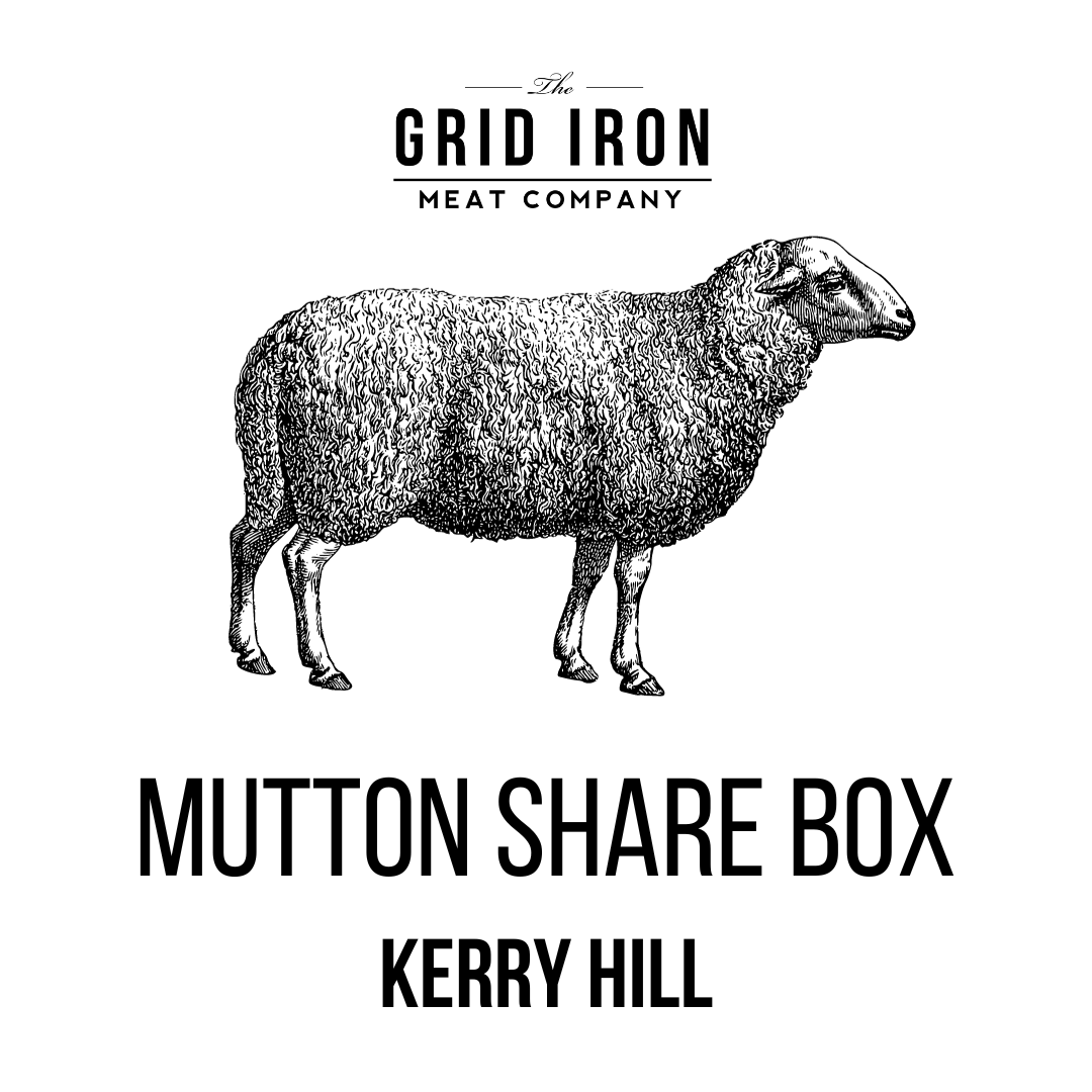 Kerry Hill Mutton Share Box - Grid Iron Meat