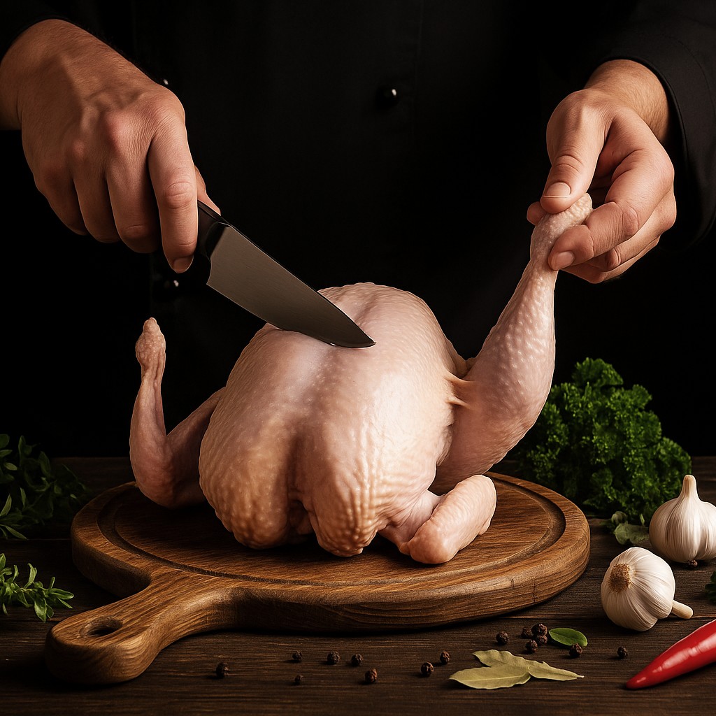 Breaking Down a Whole Chicken - Grid Iron Meat
