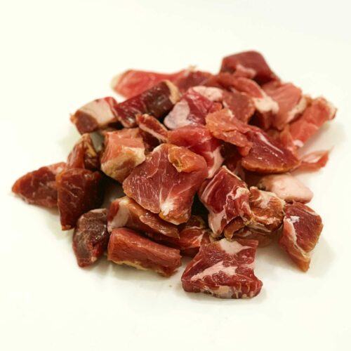 Smoked Dry Cured Bacon Cubes (1-inch Dice) – 500g