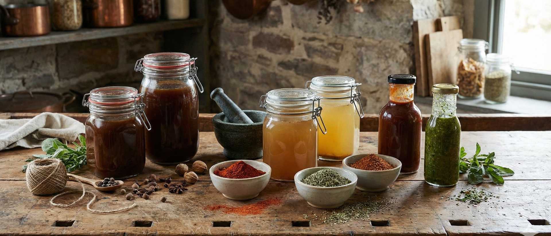 Sauces Rubs and Stocks Recipe Collection