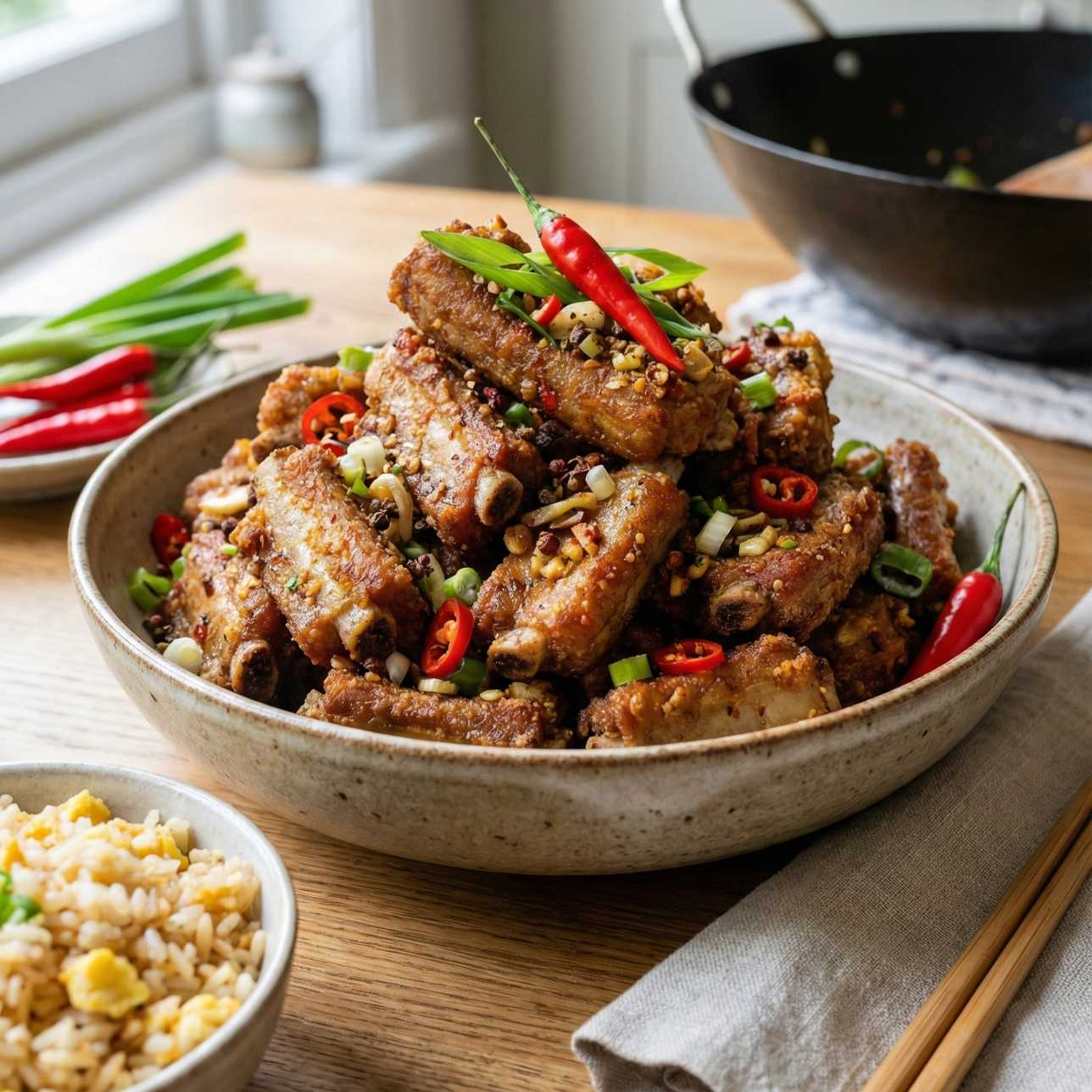 Chinese Takeaway-Style Salt and Pepper Ribs – Grid Iron Meat