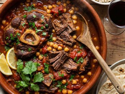 Beef Shin & Chickpea Stew with Gentle Spices r