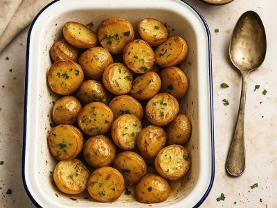 Garlic & Rosemary Roast Potatoes