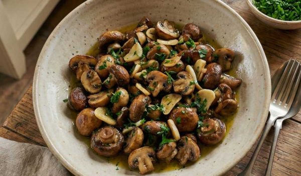 Garlic-Sautéed Mushrooms r