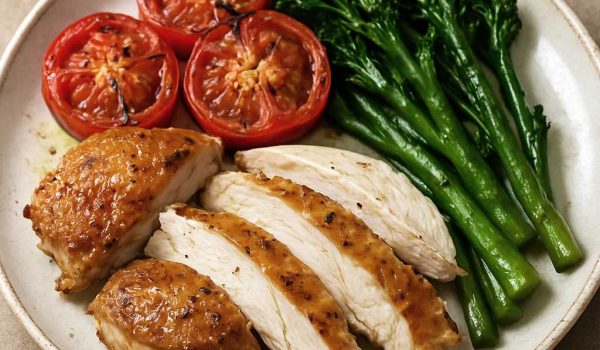 Grid Iron Gourmet - Roast Chicken and Cherry Tomatoes l