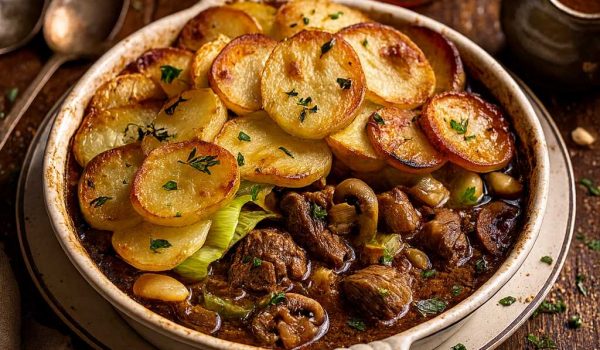 Lamb Hotpot with Beer and Gravy r