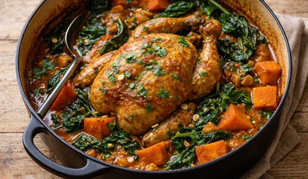 One-Pot West African–Style Chicken r