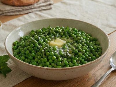 Pease with Mint and Butter