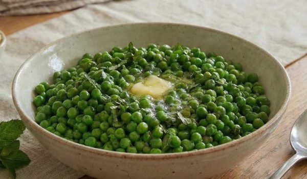 Pease with Mint and Butter