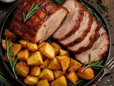 Pork Collar with Roast Potatoes r