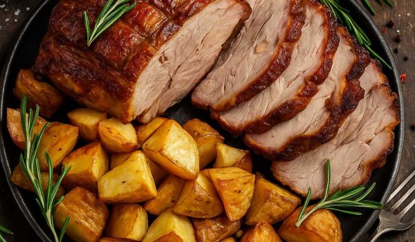 Pork Collar with Roast Potatoes r