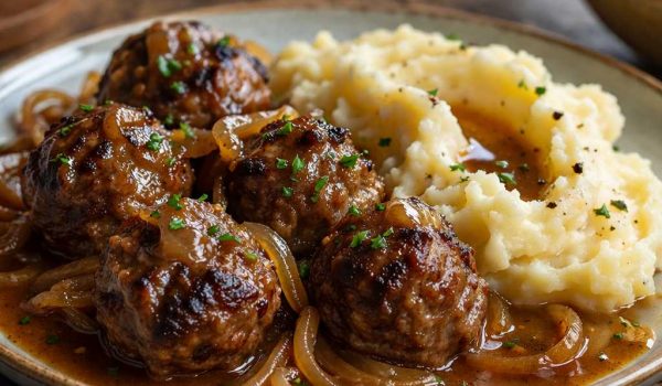 Pork and Black Pudding Meatballs