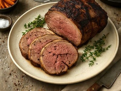 Roast Saddle of Lamb r