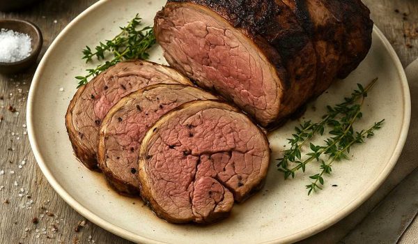 Roast Saddle of Lamb r