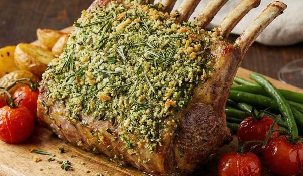 Roasted Lamb Rack r