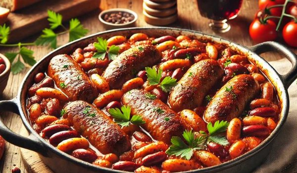 Sausage & Bean Casserole