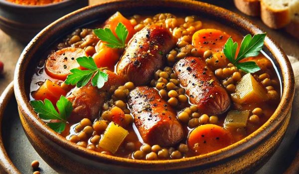 Sausage and Lentil Stew