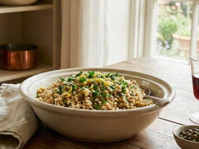 Simple Barley Pilaf r