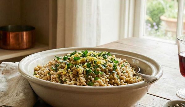 Simple Barley Pilaf r