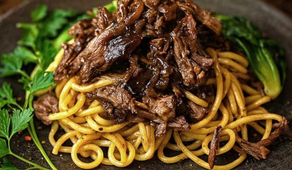 Soy Braised Brisket r