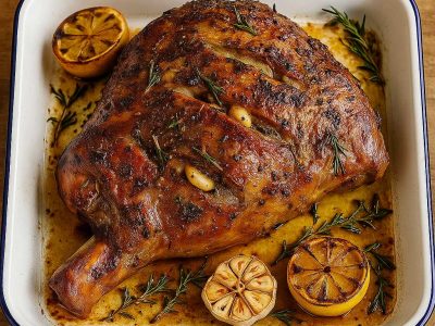 Whole Lamb Shoulder Oven 2