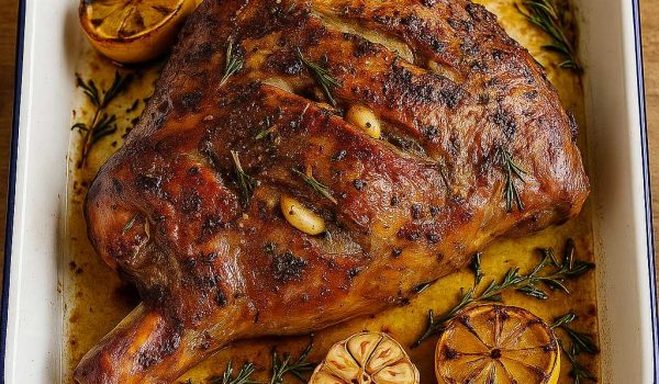 Whole Lamb Shoulder Oven 2